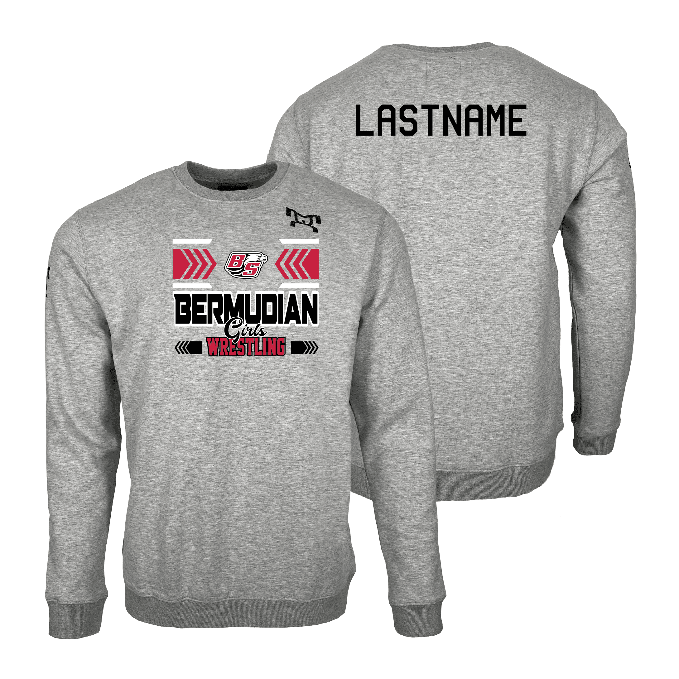 Bermudian Springs MyHOUSE Heat Press Challenger Crewneck