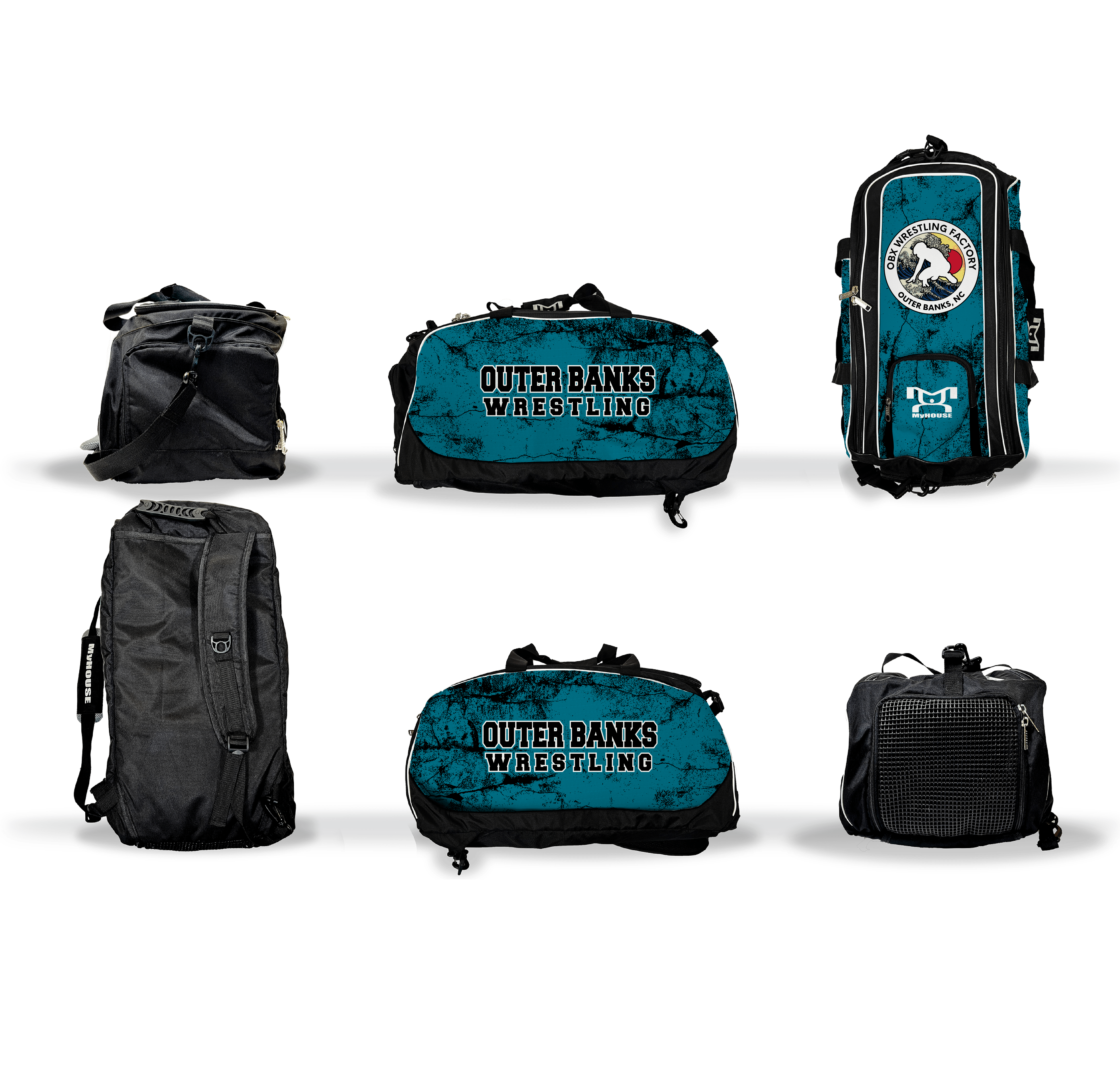 OBX Wrestling Factory Conversion Duffel Bag/Backpack