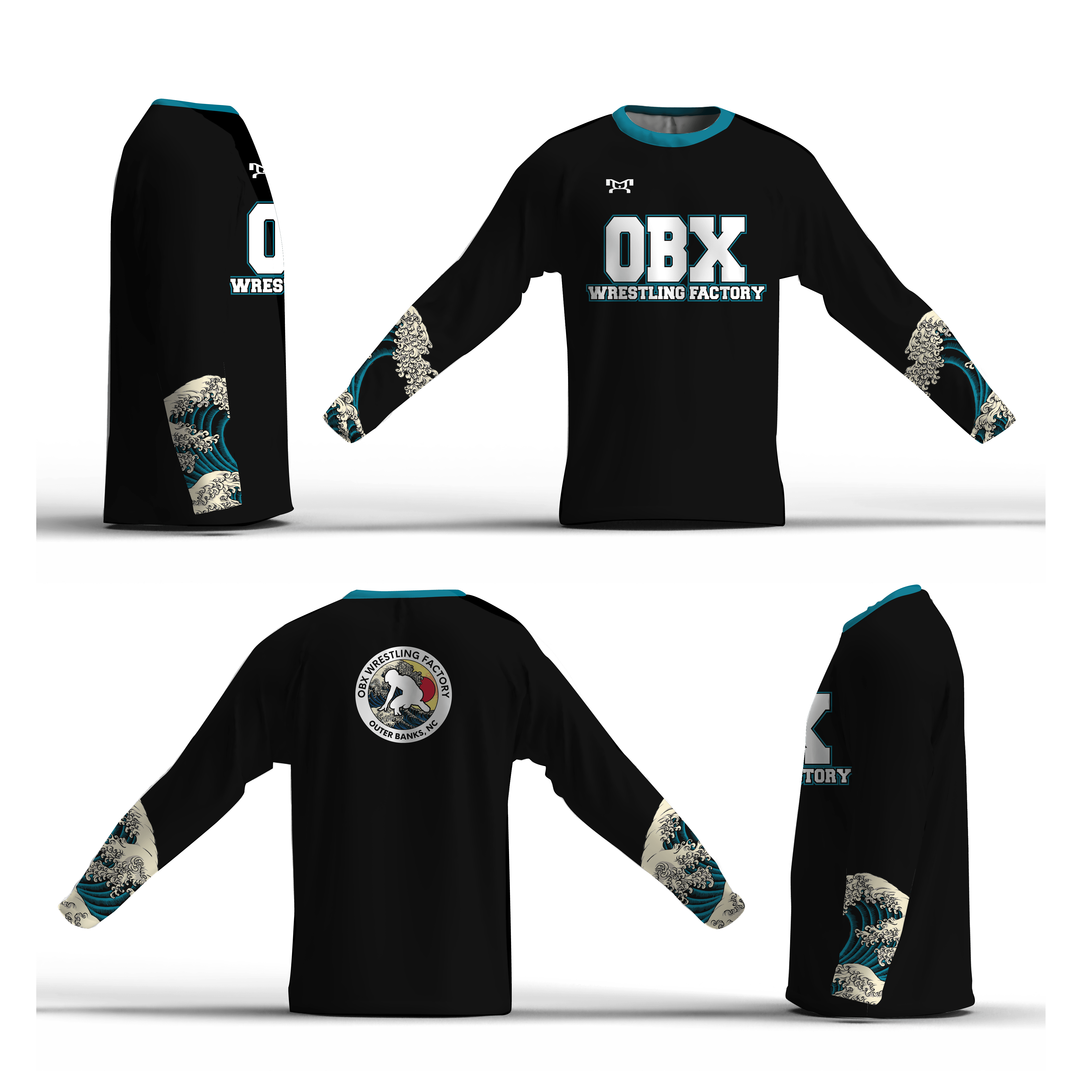 OBX Wrestling Factory Loose Long Sleeve Dri-Fit