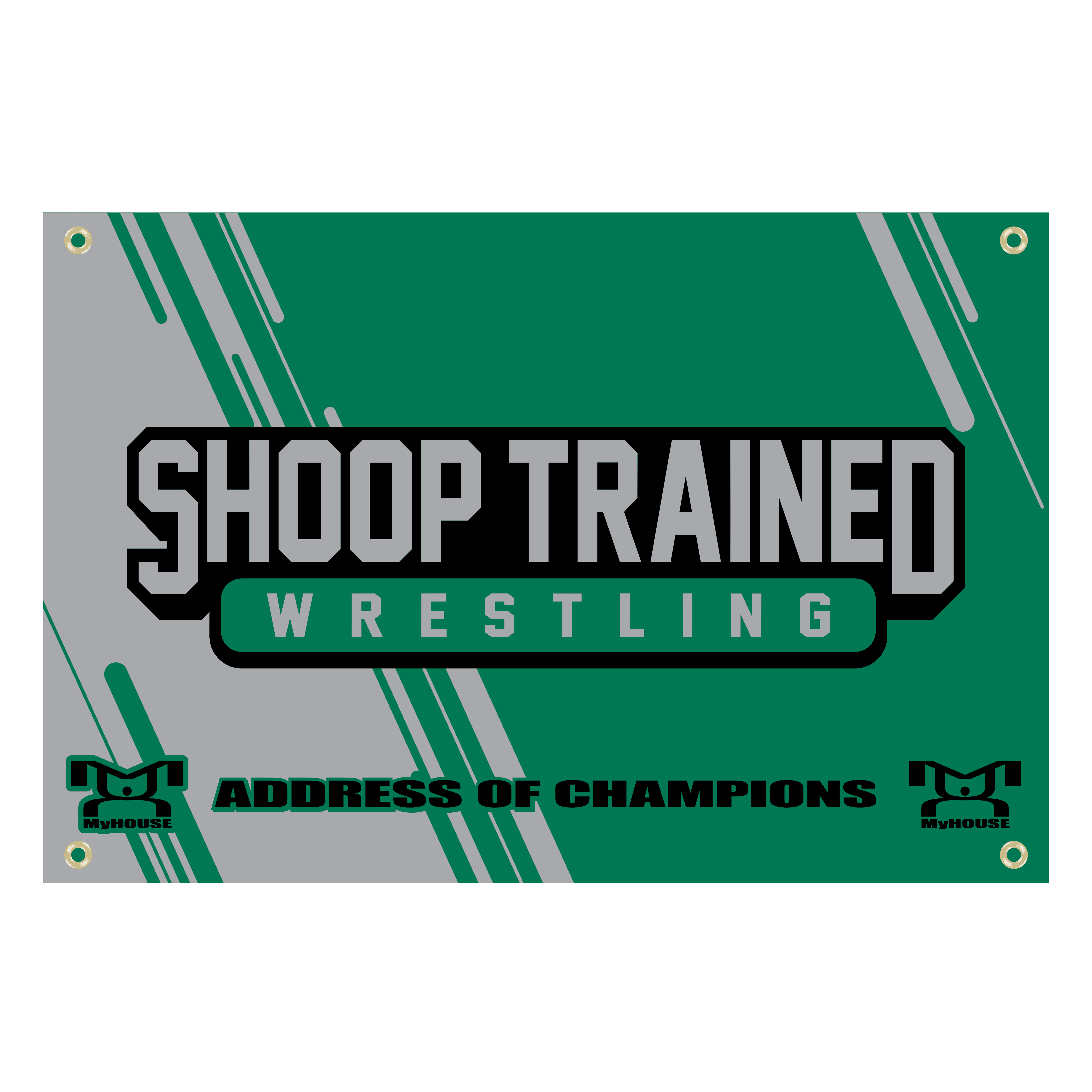 Shoop Trained Custom Team Banner