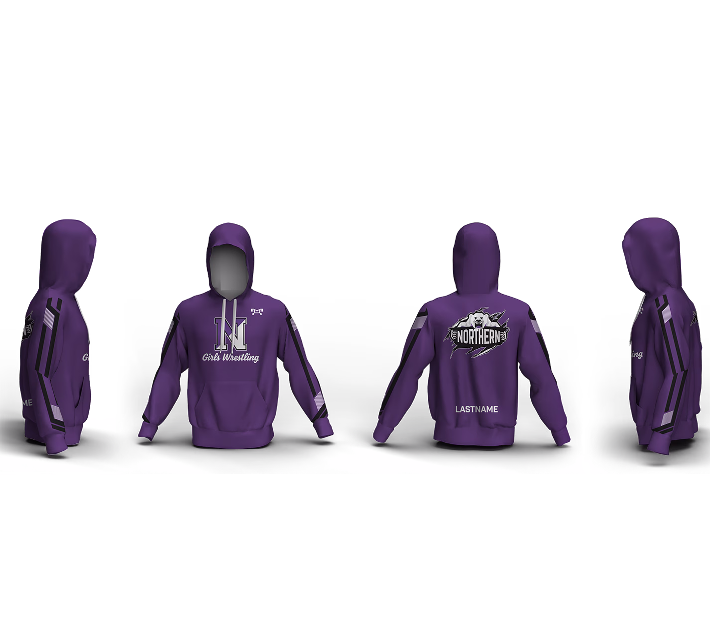 Northern York HS Custom Unisex Sublimated Hoodie 2025