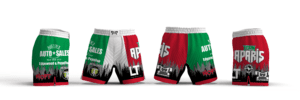 TEAM APARIS AUSTIN AUTO SPONSOR Women's 6" Fight Short