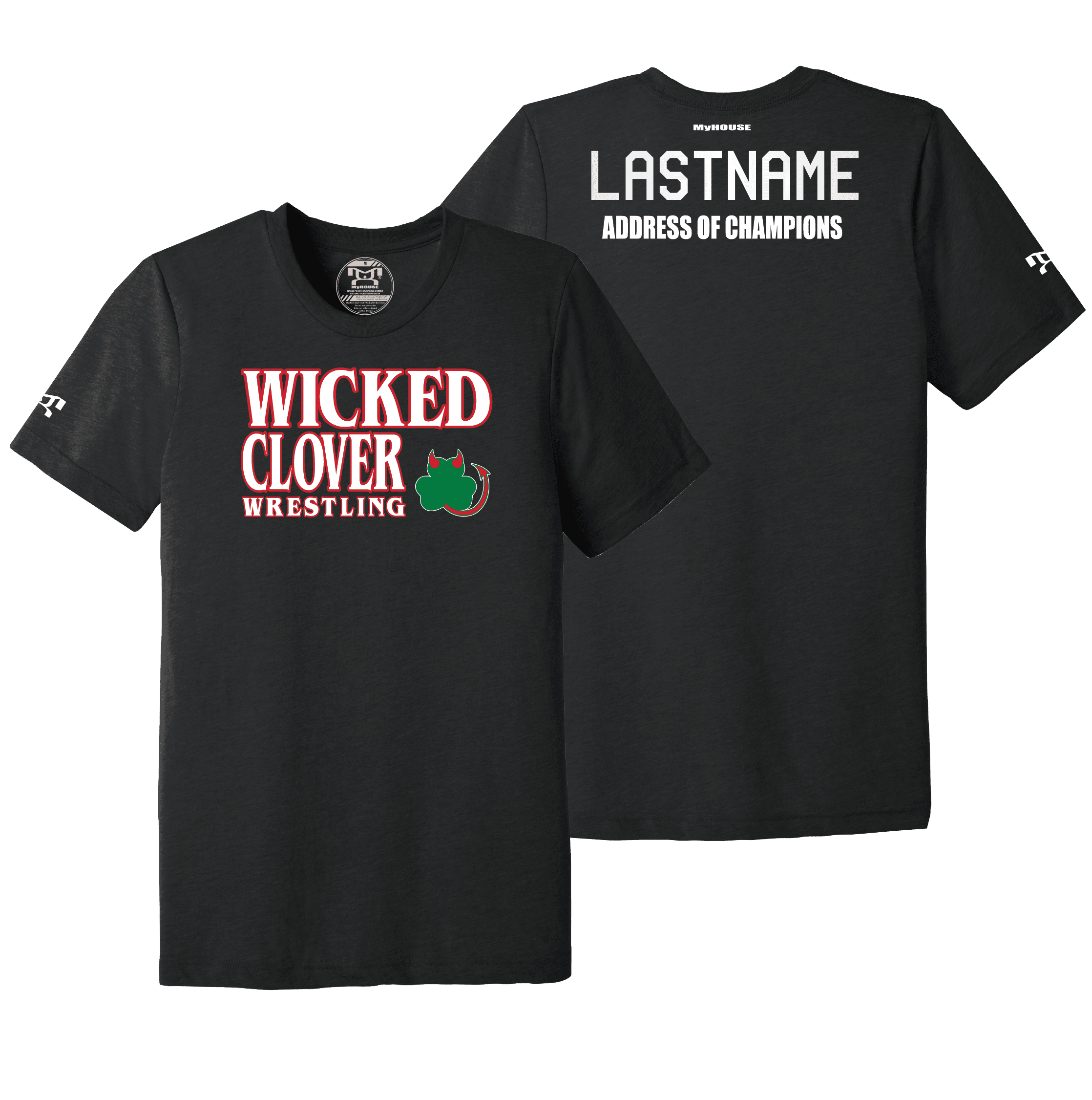 Wicked Clover Custom Wrestling Gear