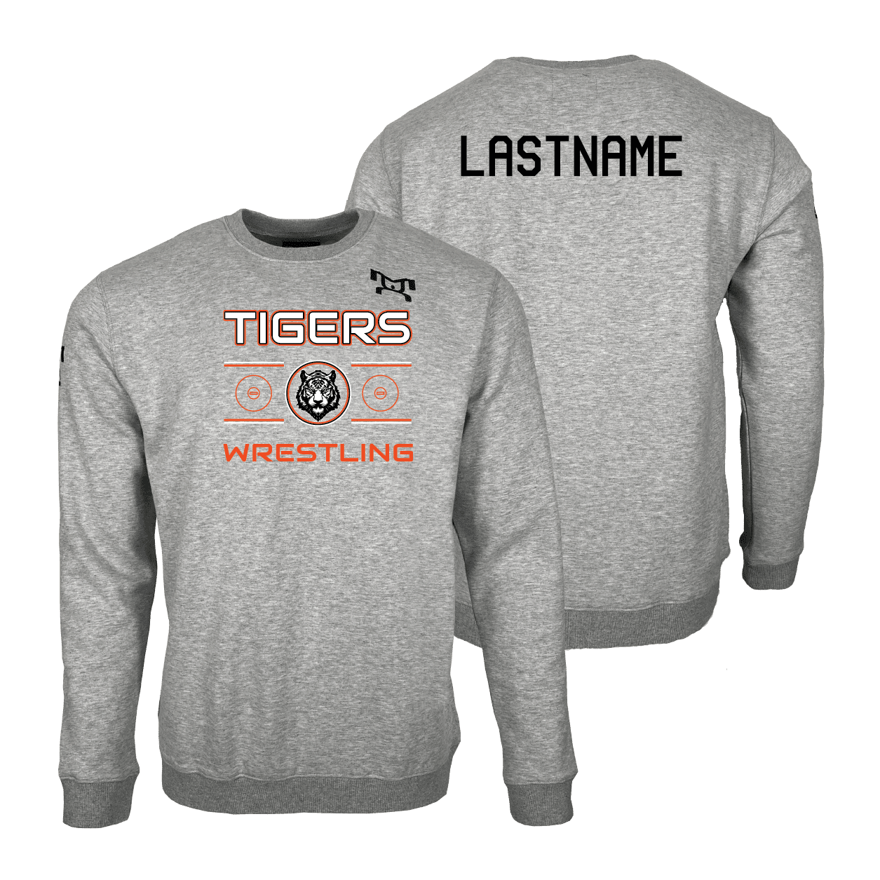 San Jacinto Wrestling MyHOUSE Heat Press Challenger Crewneck