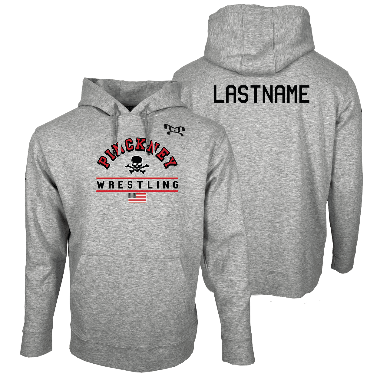 Pinckney Wrestling MI MyHOUSE Heat Press Challenger Hoodie