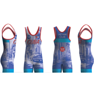 Cuba Wrestling Singlet