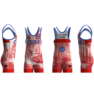 Cuba Wrestling Singlet