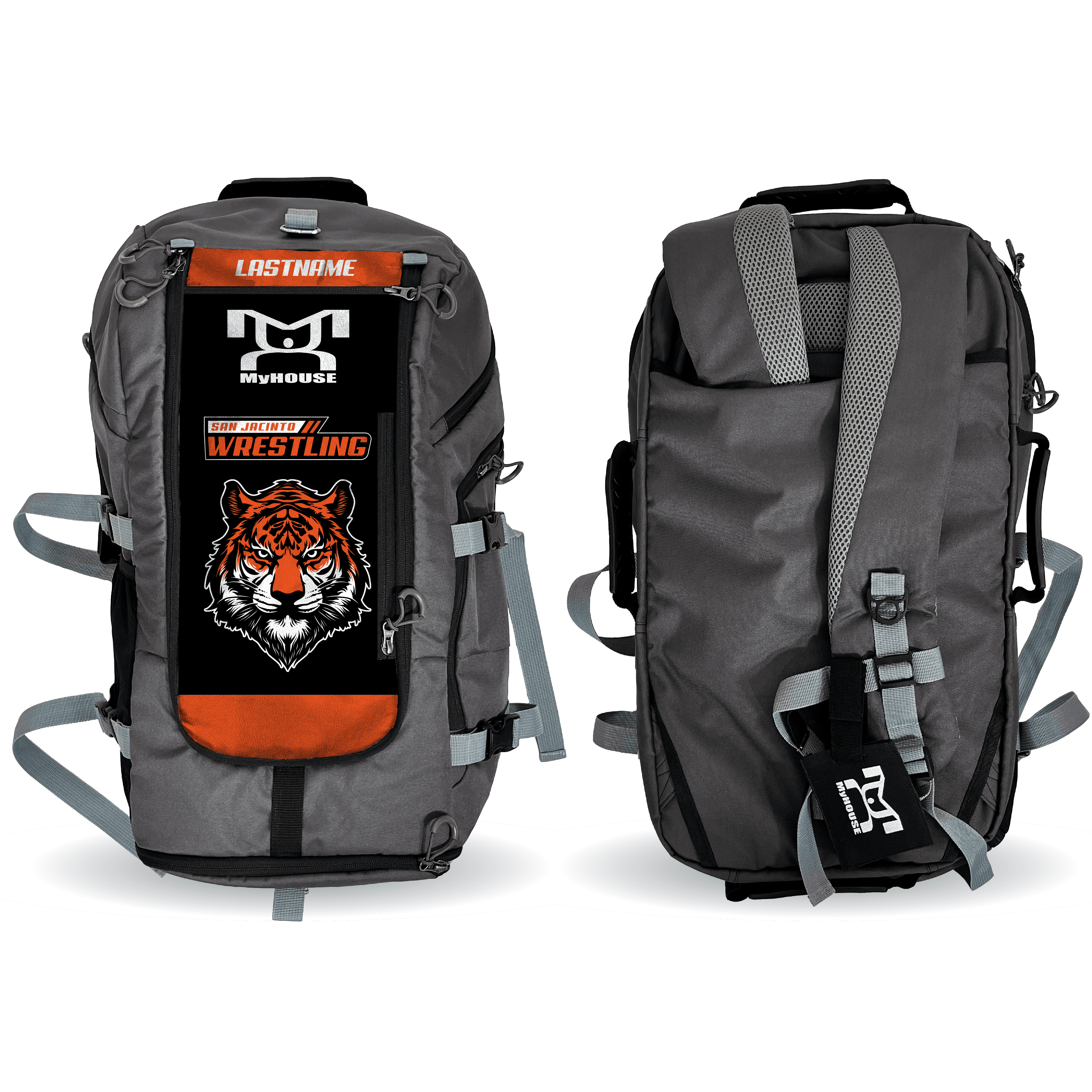 San Jacinto Wrestling Hybrid Gear Bag (THIS WILL SHIP IN 6-8 WEEKS)