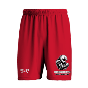 Youngsville Little Eagles Wrestling Athletic Mesh Short