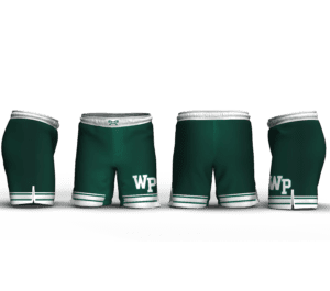 West Perry Mustangs GREEN Men's 9" Fight Short 2025