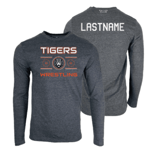 San Jacinto Wrestling Custom Heat Press Long Sleeve T-Shirt