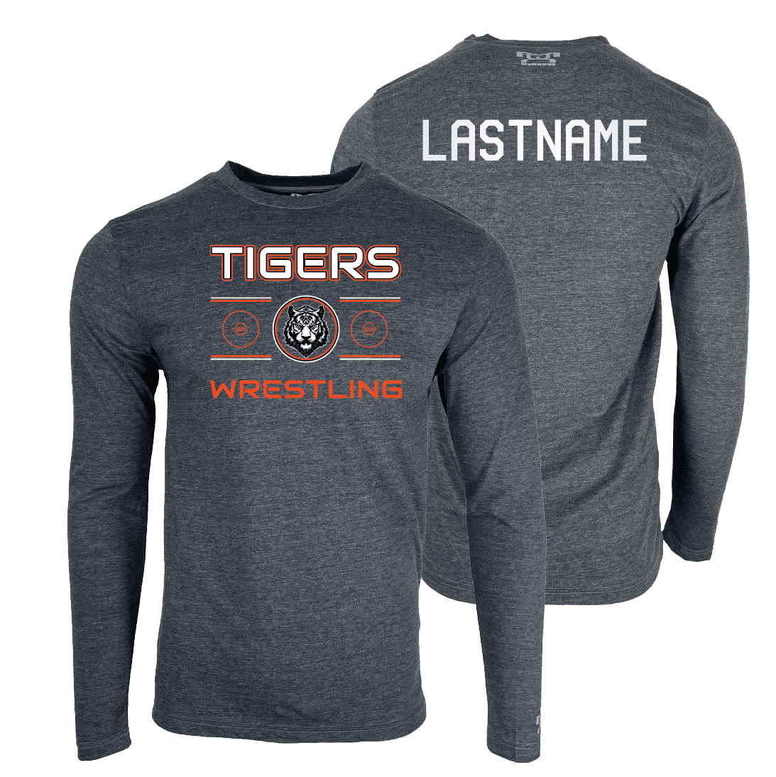 San Jacinto Wrestling Custom Heat Press Long Sleeve T-Shirt