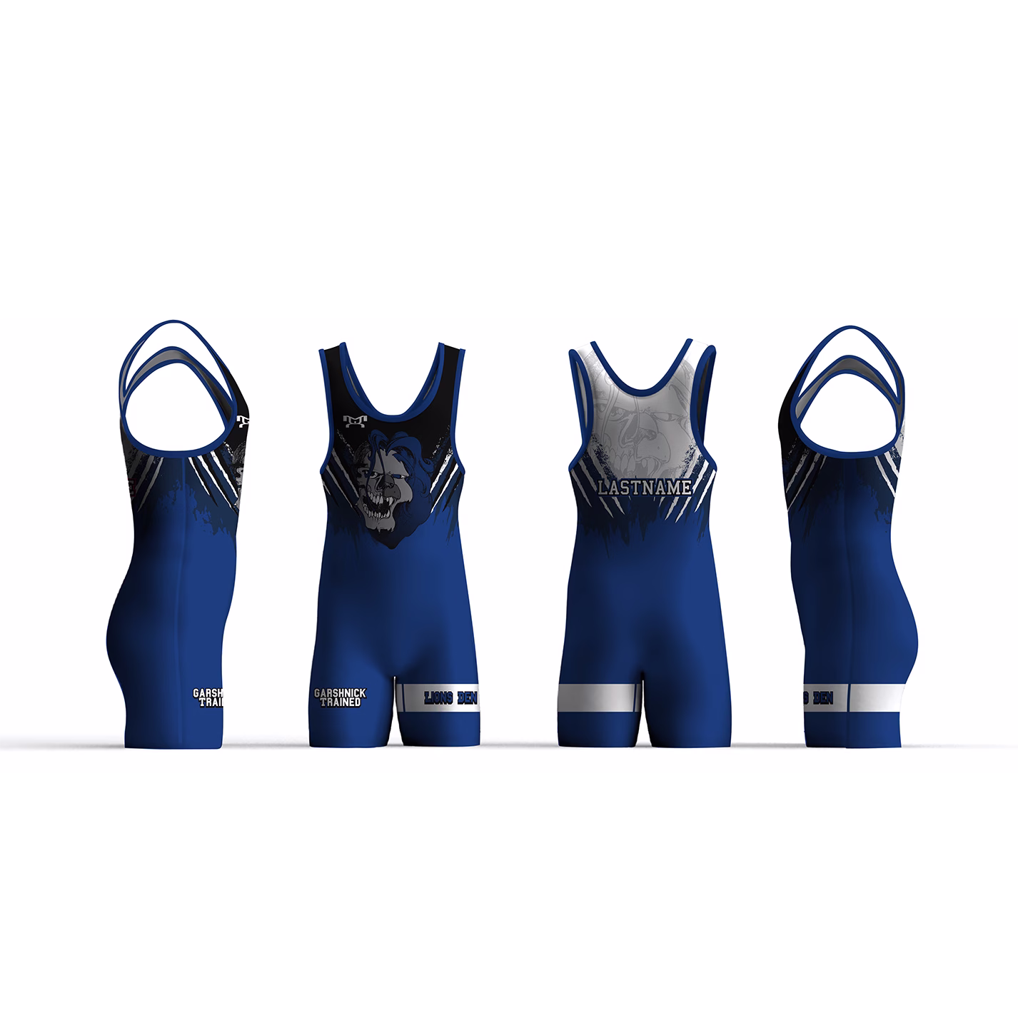 PA Lion's Den BLUE Men's Singlet 2025