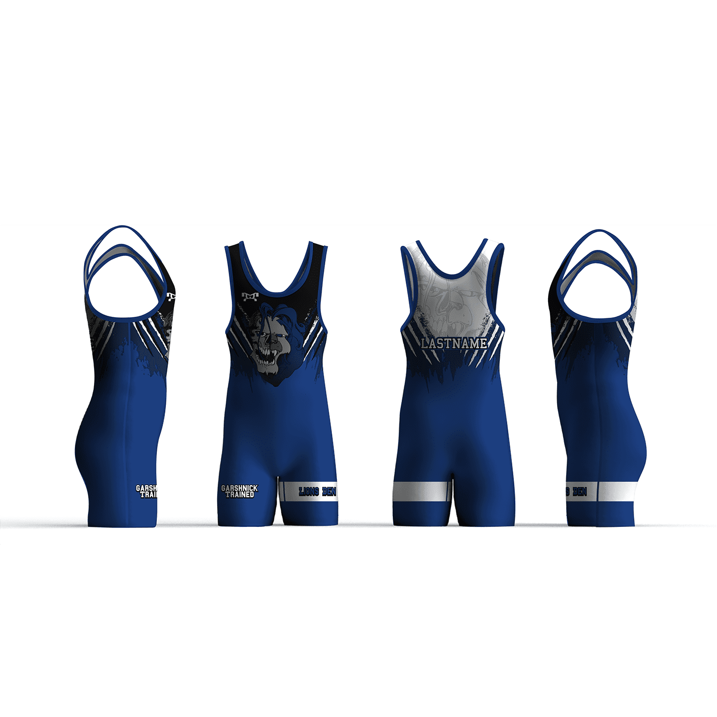 PA Lion's Den BLUE Men's Singlet 2025