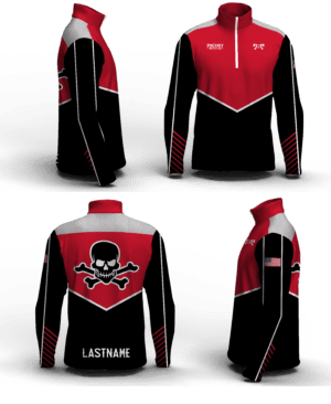 Pinckney Wrestling MI Men's Mid-Weight Custom Quarter Zip