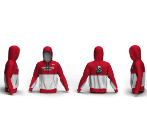 Youngsville Little Eagles Wrestling Custom Unisex Sublimated Hoodie