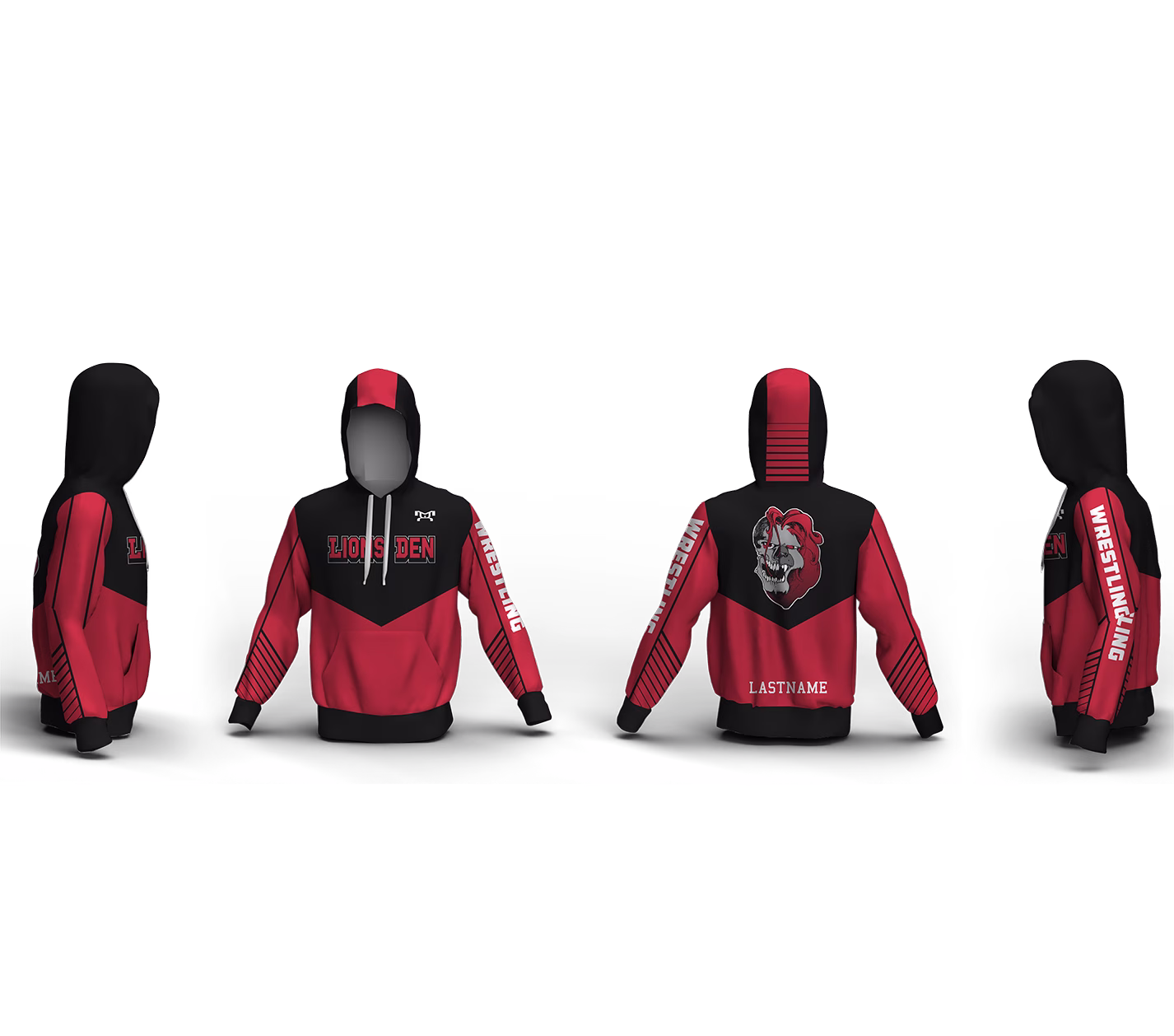 PA Lion's Den Custom Unisex Sublimated Hoodie 2025