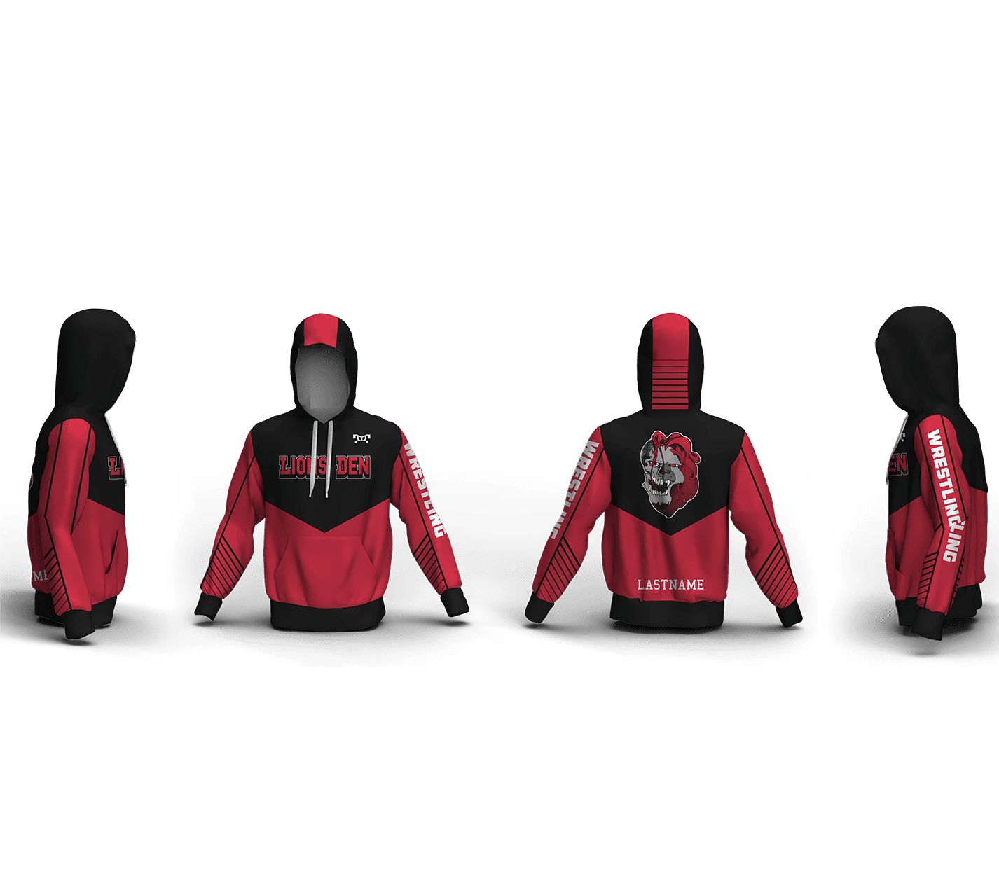 PA Lion's Den Custom Unisex Sublimated Hoodie 2025