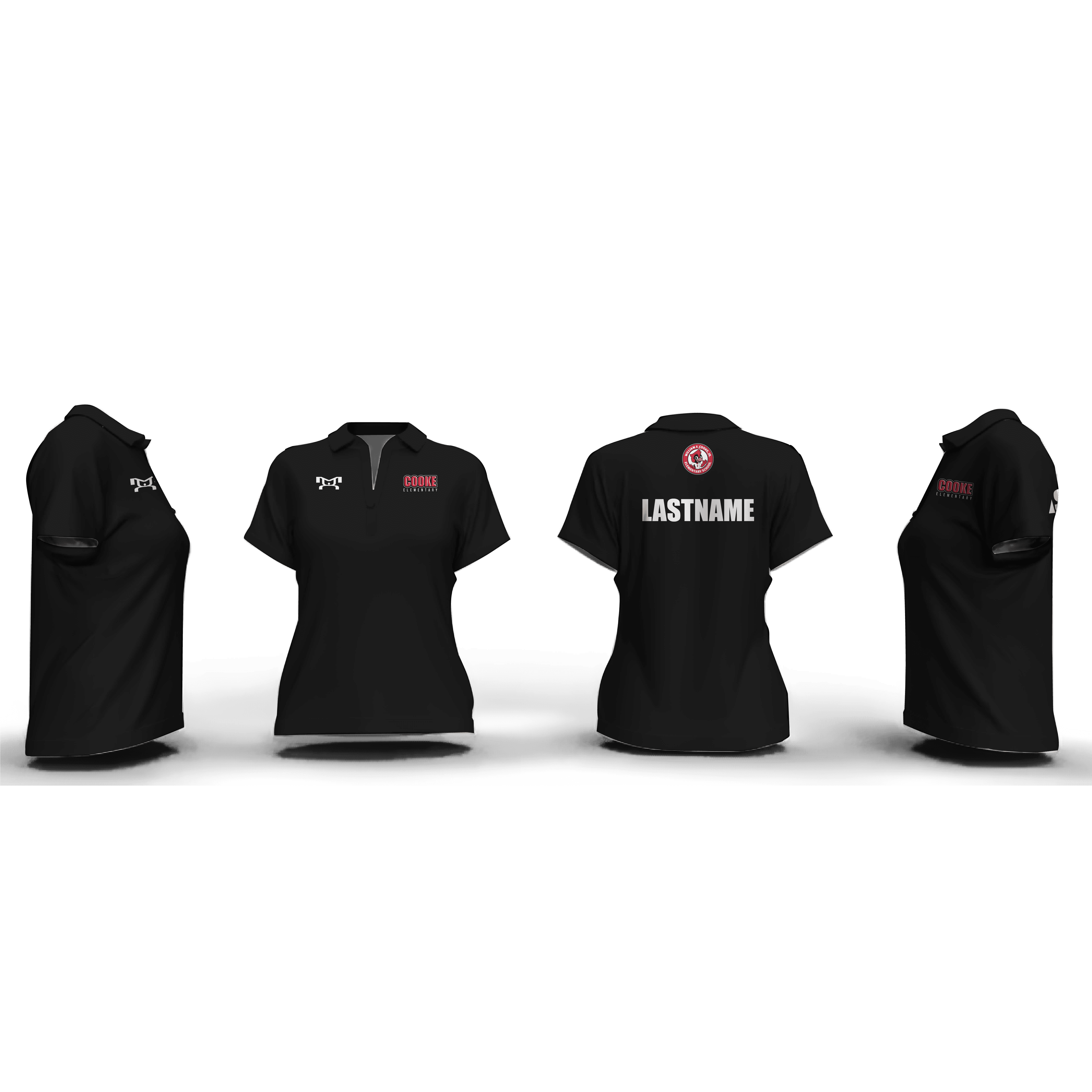 William F. Cooke Elementary Women's Custom Polo