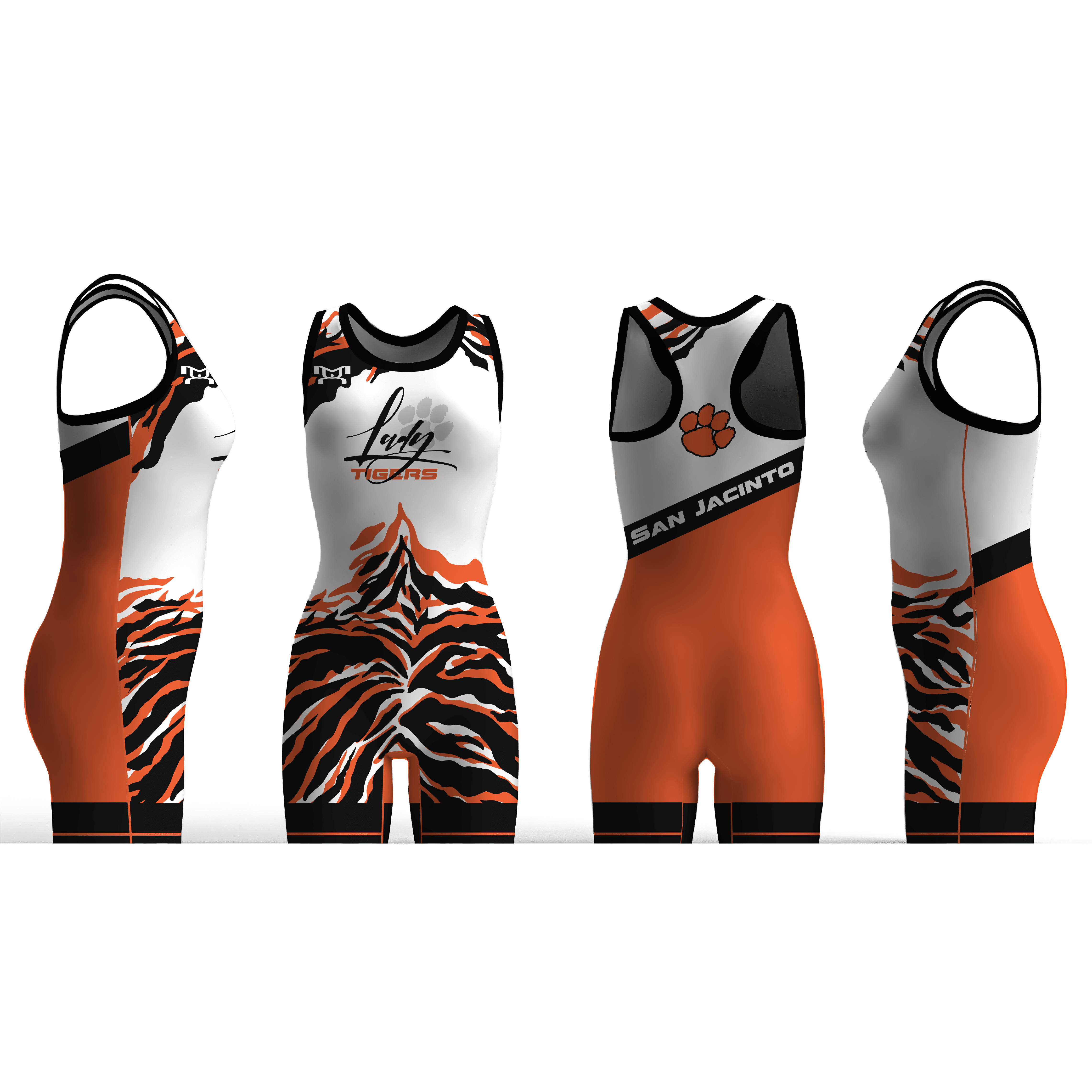 San Jacinto Wrestling Women's Custom Singlet