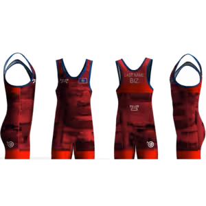 Belize Red Freestyle Singlet (pre order)