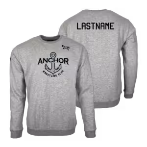 Anchor Wrestling Club MyHOUSE Heat Press Challenger Crewneck