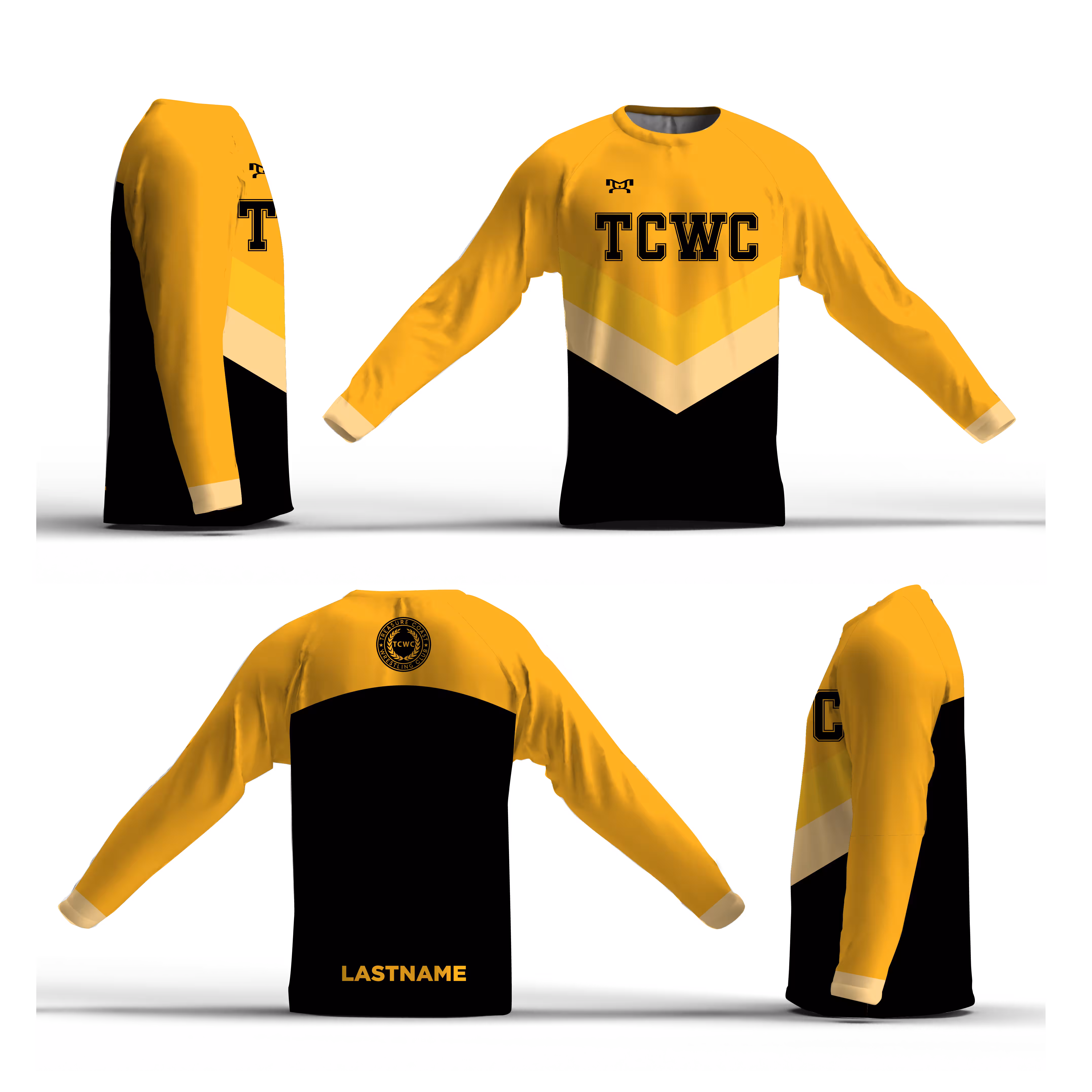 Treasure Coast Wrestling Club Loose Long Sleeve Dri-Fit