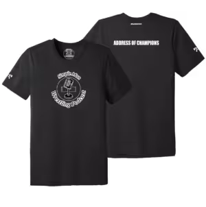 Simple Man Wrestling Podcast-CA-93311  Address Of Champions Heat Press T Shirt