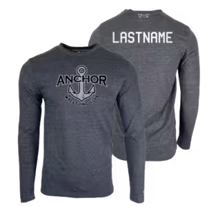 Anchor Wrestling Club Custom Heat Press Long Sleeve T-Shirt