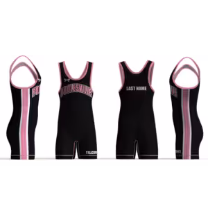 Poolesville Black & Pink SINGLET 2025