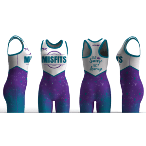 MISFITS GIRLS WRESTLING Women's Custom Singlet