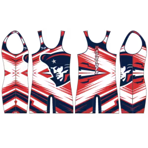 Beyer High School Red Zig Zag Men's Singlet