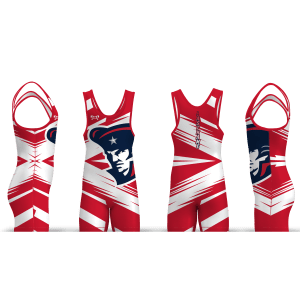 Beyer High School Red Zig Zag Men's Singlet 2026