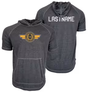 Treasure Coast Wrestling Club Custom Heat Press Short Sleeve Hoodie T-Shirt