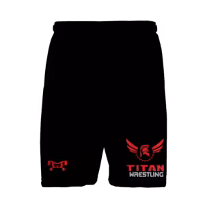 Titan Wrestling Club Blue Athletic Mesh Short 2025