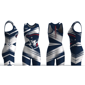 Beyer High School Blue Zig Zag Women's Custom Singlet 2026