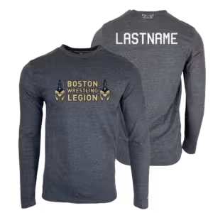Boston Legion Wrestling Custom Heat Press Long Sleeve T-Shirt