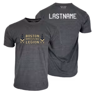 Boston Legion Wrestling Custom Heat Press Short Sleeve T-Shirt