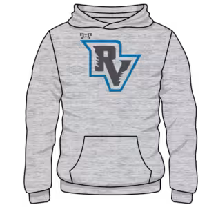 River Valley Olympians Custom Sublimated Decal Grey Hoodie