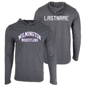 Wilmington Wrestling Club Custom Heat Press Long Sleeve Hoodie T-Shirt 2025