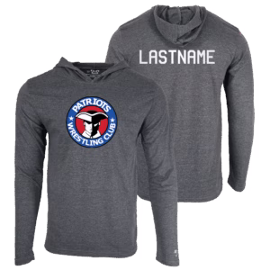 Patriots Wrestling Club Custom Heat Press Long Sleeve Hoodie T-Shirt 2025
