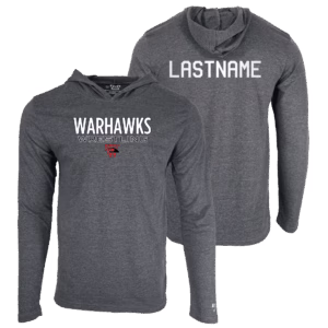 Warhawks Wrestling Club Custom Heat Press Long Sleeve Hoodie T-Shirt