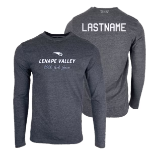 Lenape Valley Girls Soccer Custom Heat Press Long Sleeve T-Shirt