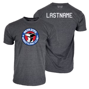 Patriots Wrestling Club Custom Heat Press Short Sleeve T-Shirt 2025