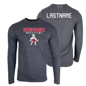 Huntington North Custom Heat Press Long Sleeve T-Shirt 2025