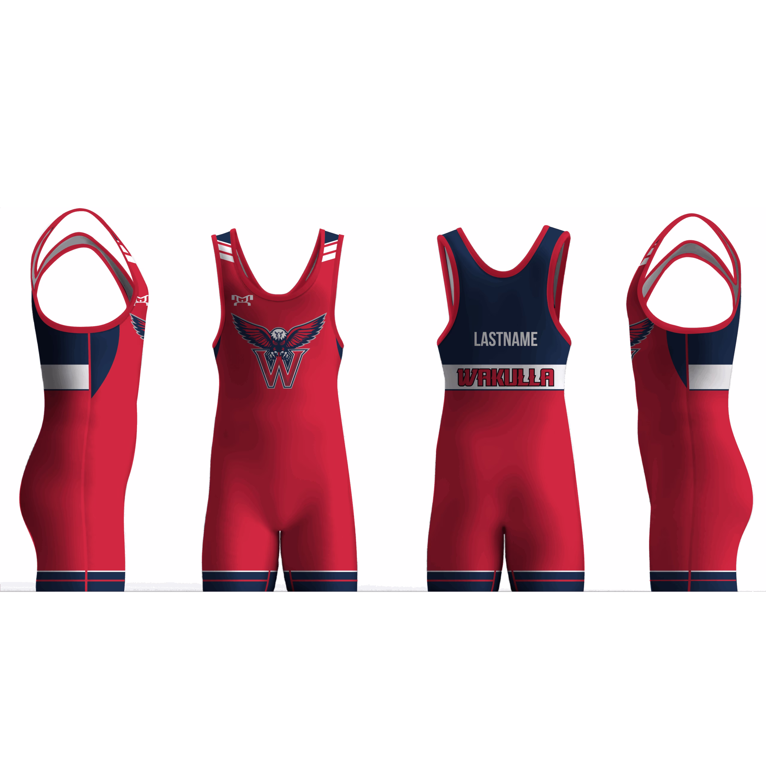 Wakulla Wrestling Men's Singlet