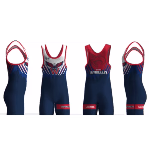 Wakulla Wrestling BLUE Men's Singlet