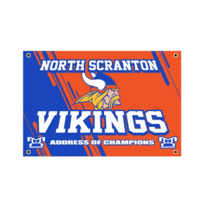 North Scranton Vikings Custom Team Banner