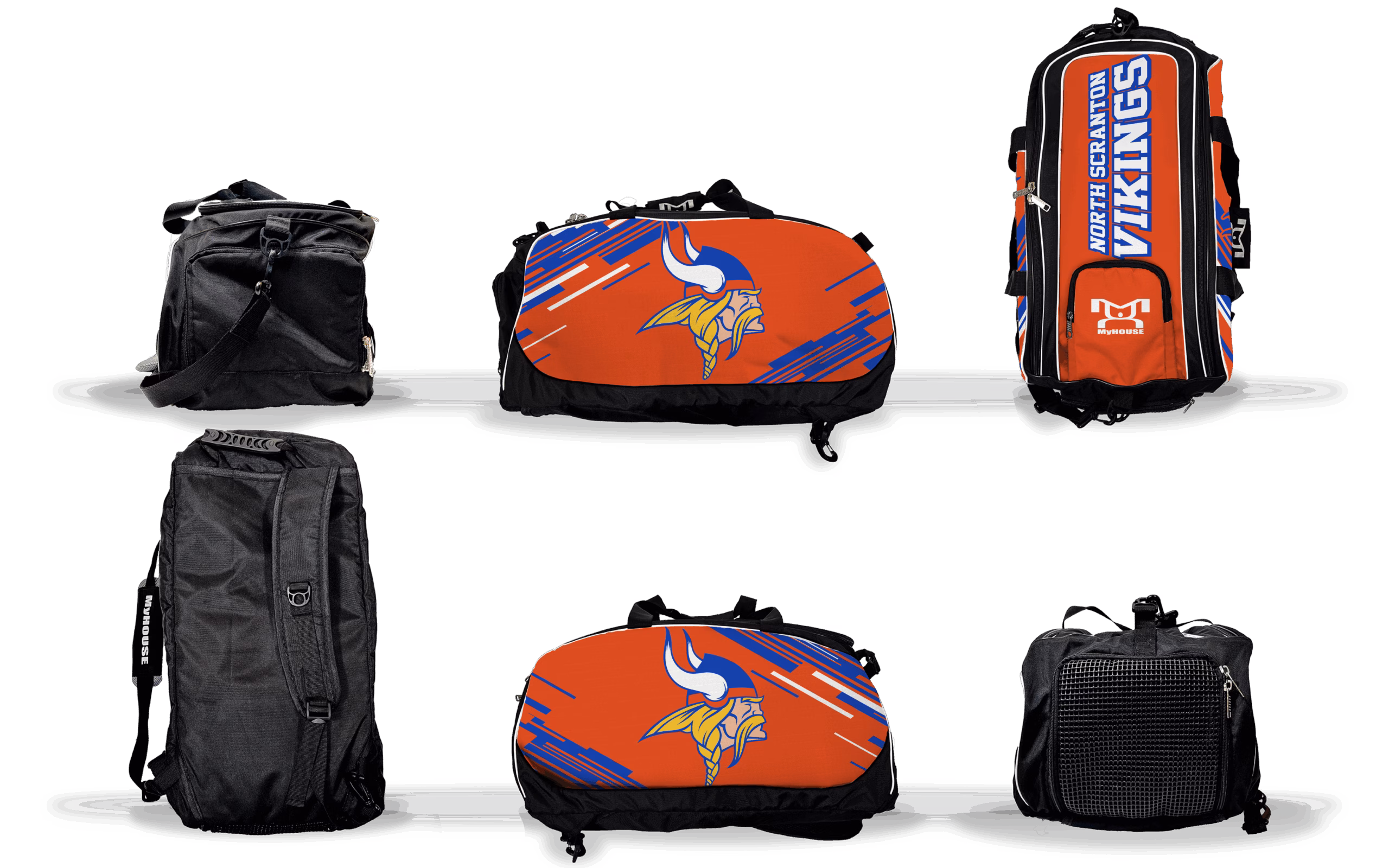 North Scranton Vikings Conversion Duffel Bag/Backpack