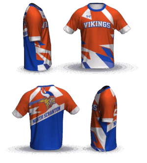 North Scranton Vikings Loose Short Sleeve Dri-Fit